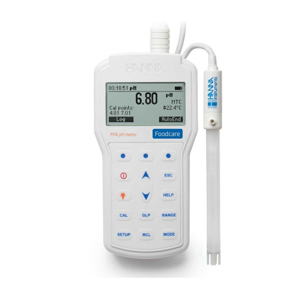 HI98162 휴대용 pH 측정기(유제품 / PC연결 가능)