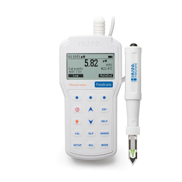 HI98163 휴대용 pH 측정기(육류 / PC연결 가능)
