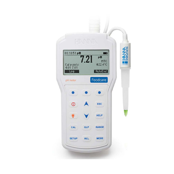 HI98161 휴대용 pH 측정기(식품용 / PC연결 가능)