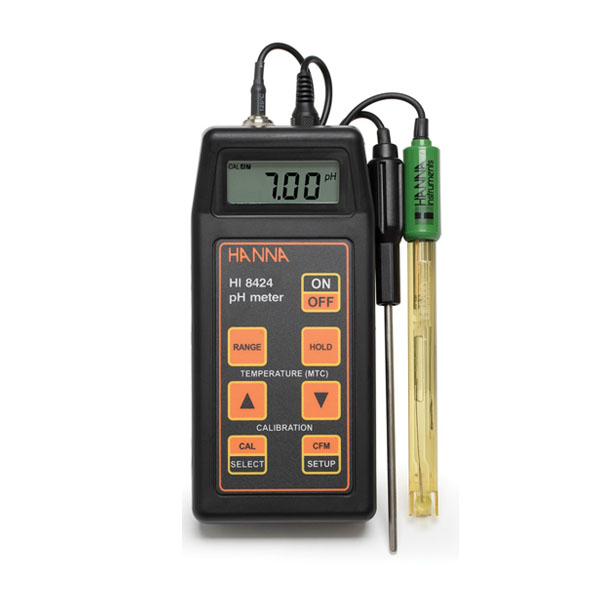 HI8424 휴대용 pH/mV 측정기