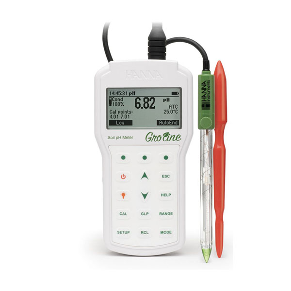 HI98168 휴대용 pH 측정기(토양 / PC연결 가능)