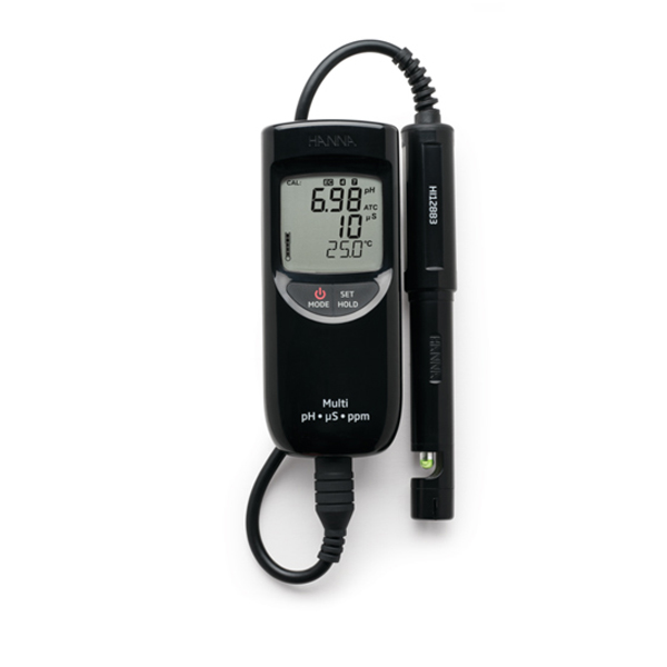HI991300 휴대용 pH/EC/TDS 측정기 (μS/cm)