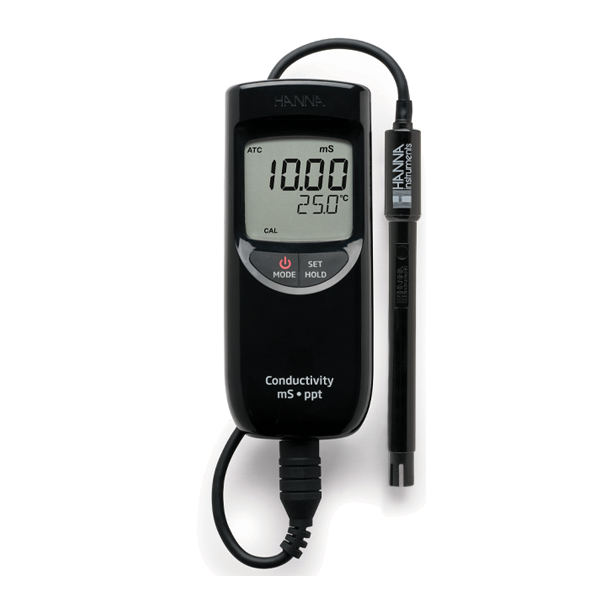 HI99301 전도도(mS/cm)/TDS/온도 측정기